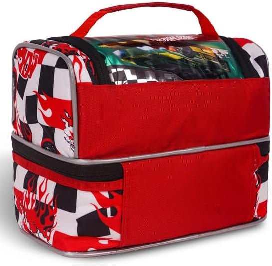 Hot Wheels Racing Team 2 - Compartment Lunch Box Bag 22cm*18cm*16cm - RLB146 - Al Kabayel Discount CentreHot Wheels Racing Team 2 - Compartment Lunch Box Bag 22cm*18cm*16cm - RLB146Lunch BagsHOT WHEELSAl Kabayel Discount Centre
