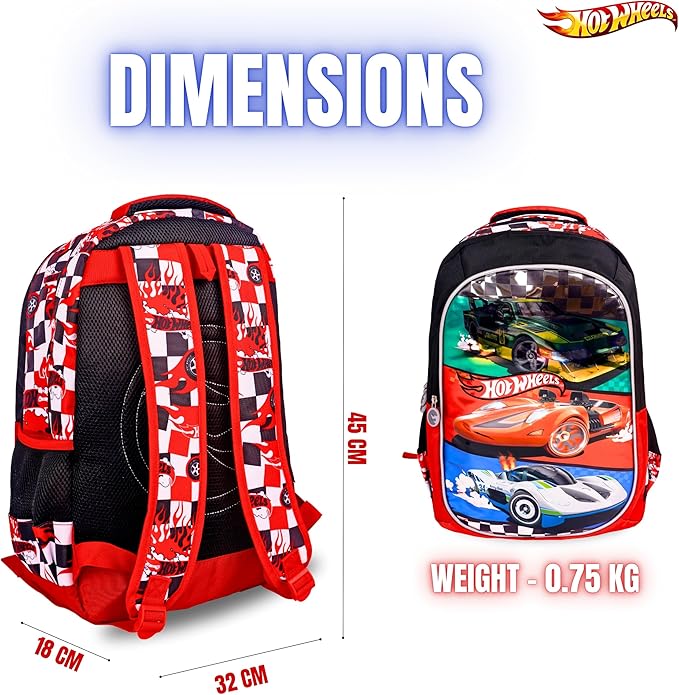 Hot Wheels School Bag 18" - RBP146 - Al Kabayel Discount CentreHot Wheels School Bag 18" - RBP146School BagsHOT WHEELSAl Kabayel Discount Centre