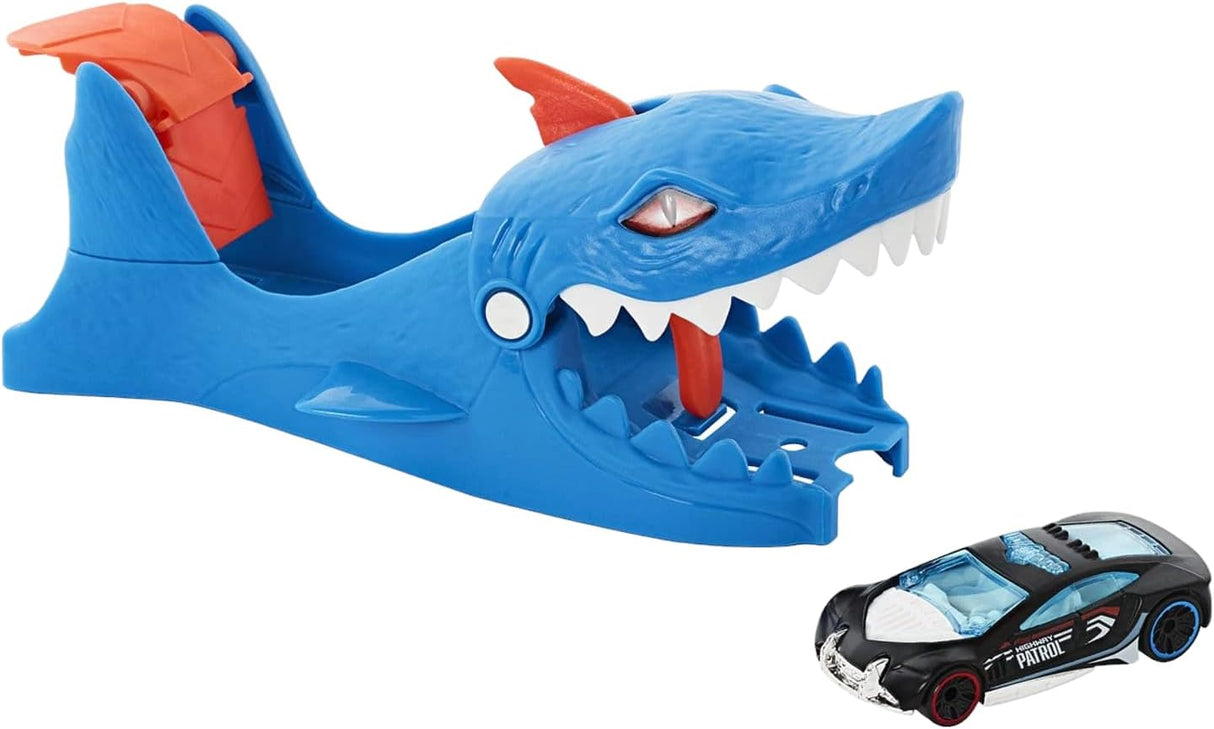 Hot Wheels Shark Launcher, Assemble Shark and Launch the Car, Blue - Al Kabayel Discount CentreHot Wheels Shark Launcher, Assemble Shark and Launch the Car, BlueToys for boysHOT WHEELSAl Kabayel Discount Centre