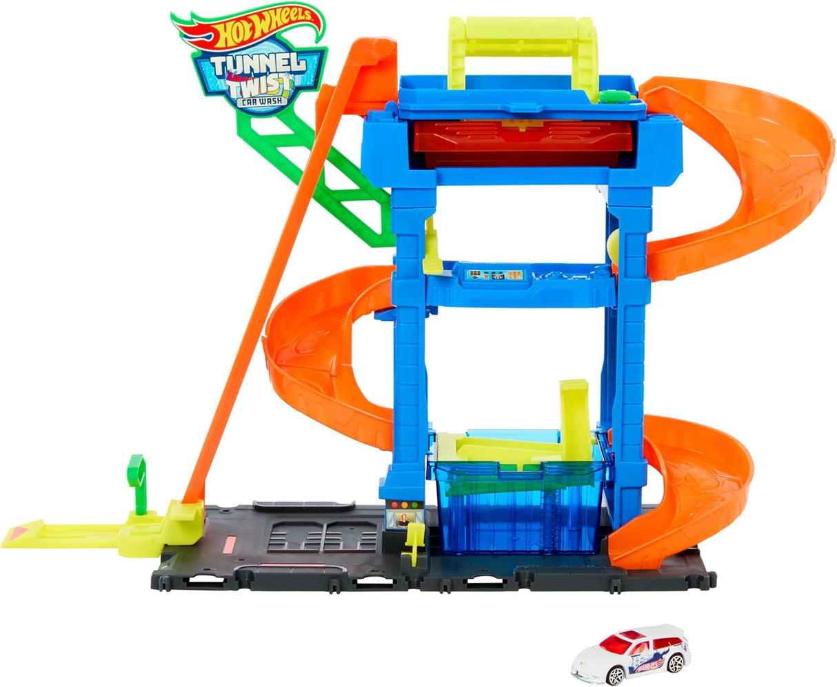 Hot Wheels Tunnel Twist Car Wash, Color Shifters, HTN80 - Al Kabayel Discount CentreHot Wheels Tunnel Twist Car Wash, Color Shifters, HTN80Toys for boysHOT WHEELSAl Kabayel Discount Centre
