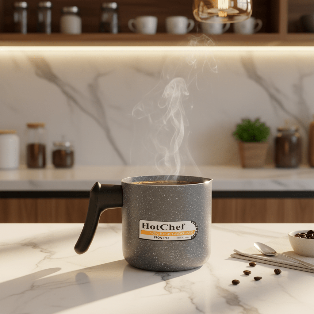 HotChef Grey Non - Stick Coated Coffee Warmer — 12cm | - Al Kabayel Discount CentreHotChef Grey Non - Stick Coated Coffee Warmer — 12cm |Tea/Coffee PotsHOT CHEFAl Kabayel Discount Centre