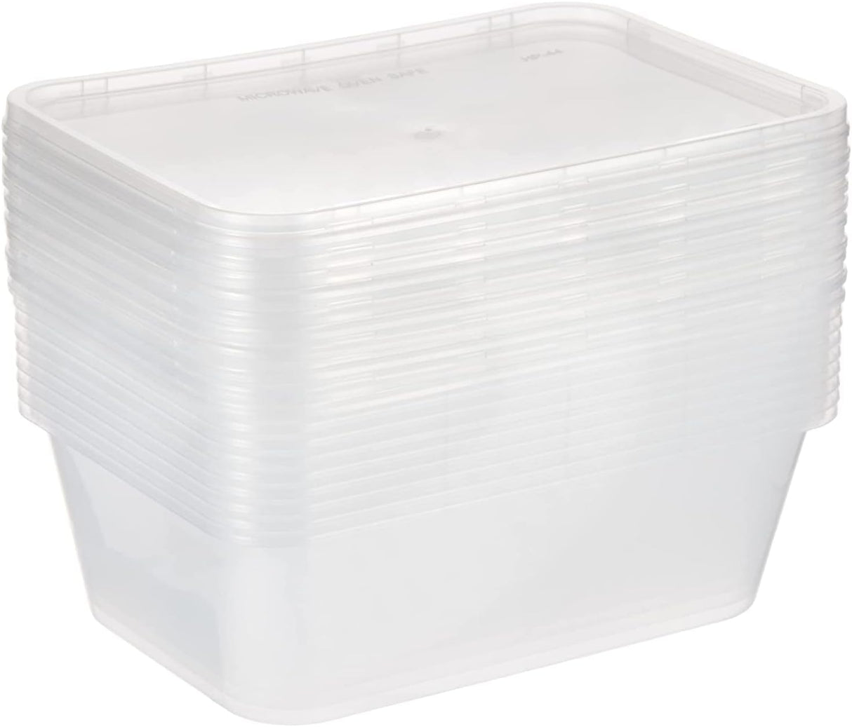 Hotpack 10pcs Rectangular Microwaveable Container with Lid 750ml - Al Kabayel Discount CentreHotpack 10pcs Rectangular Microwaveable Container with Lid 750mlDisposablesHOTPACKAl Kabayel Discount Centre
