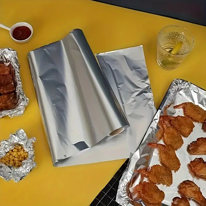 Hotpack Micro Embossed Heavy Duty Aluminium Foil 62m*30cm, 200sq.ft, Cooking - Storing - Wrapping - Al Kabayel Discount CentreHotpack Micro Embossed Heavy Duty Aluminium Foil 62m*30cm, 200sq.ft, Cooking - Storing - WrappingJars & Food SaversHOTPACKAl Kabayel Discount Centre