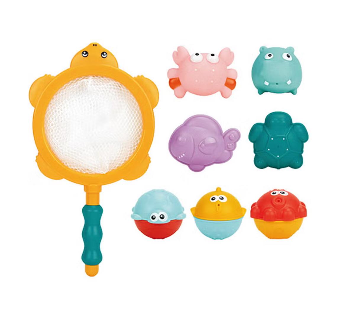 Huanger 8pcs Baby Bath Bag Water Toys Set - HE0249 - Al Kabayel Discount CentreHuanger 8pcs Baby Bath Bag Water Toys Set - HE0249Baby & toddler toysHUANGERAl Kabayel Discount Centre