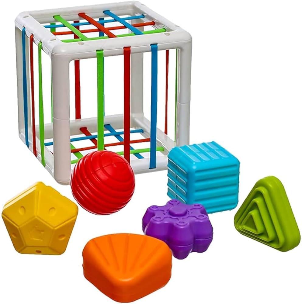 Huanger Shape Sorting Baby Toy, 1+6 pcs Baby Puzzle, Best for Early Education - Al Kabayel Discount CentreHuanger Shape Sorting Baby Toy, 1+6 pcs Baby Puzzle, Best for Early EducationBaby & toddler toysHUANGERAl Kabayel Discount Centre