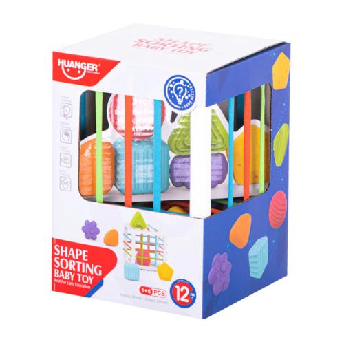 Huanger Shape Sorting Baby Toy, 1+6 pcs Baby Puzzle, Best for Early Education - Al Kabayel Discount CentreHuanger Shape Sorting Baby Toy, 1+6 pcs Baby Puzzle, Best for Early EducationBaby & toddler toysHUANGERAl Kabayel Discount Centre