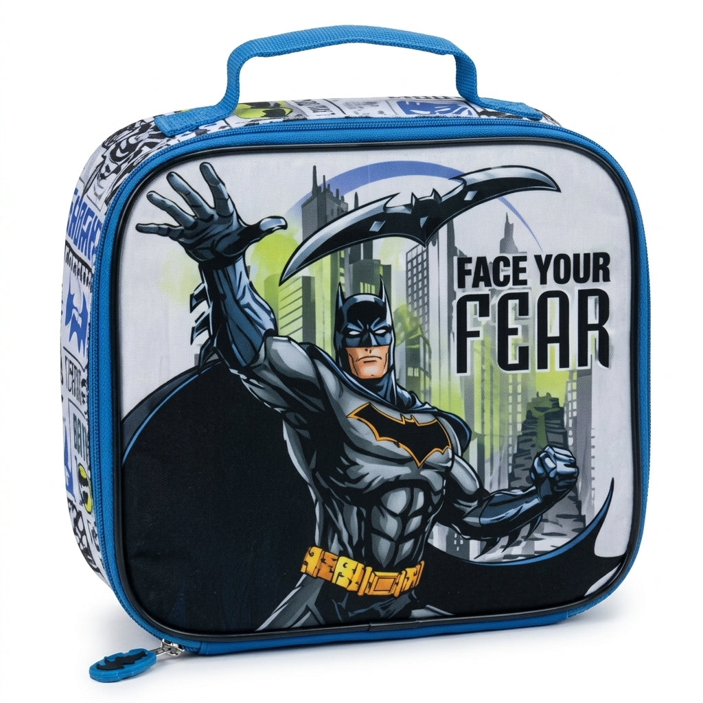 Batman "Face Your Fear" 5-in-1 18-Inch School Trolley Set