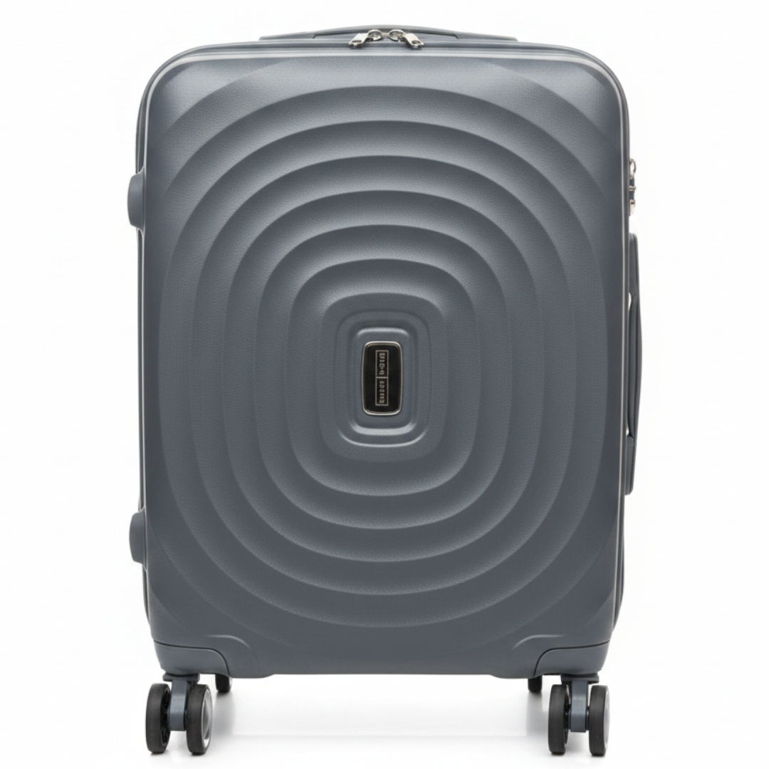 Parajohn Grey PP Hard Shell Trolley — Large Suitcase with Spinner Wheels | 28 Inch , 24 Inch , 20 Inch |