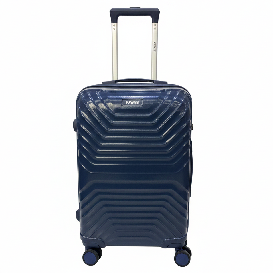Prince 20" Cabin Trolley | 100% PP Hard Shell | 360° Spinner Wheels | Lightweight & Expandable