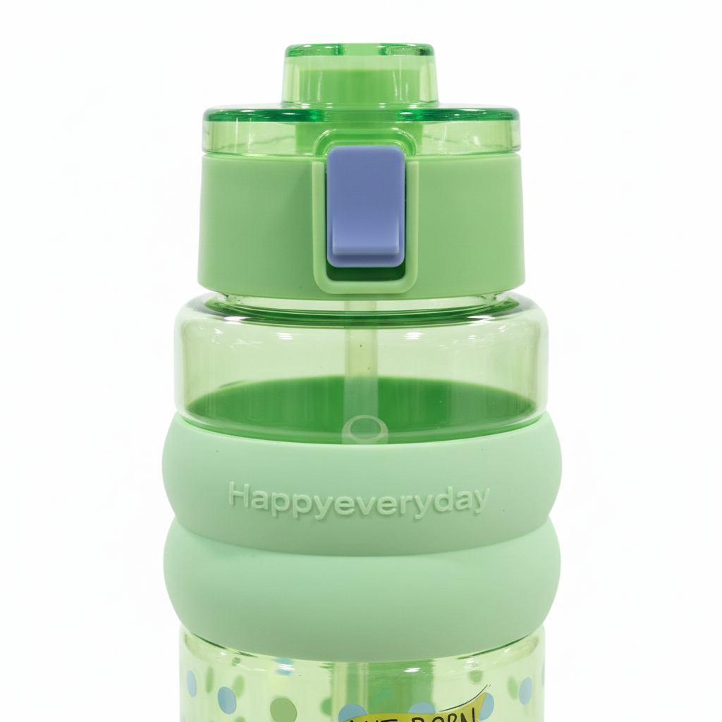 SBC Green Happy Everyday Kids Plastic Water Bottle – 750ml