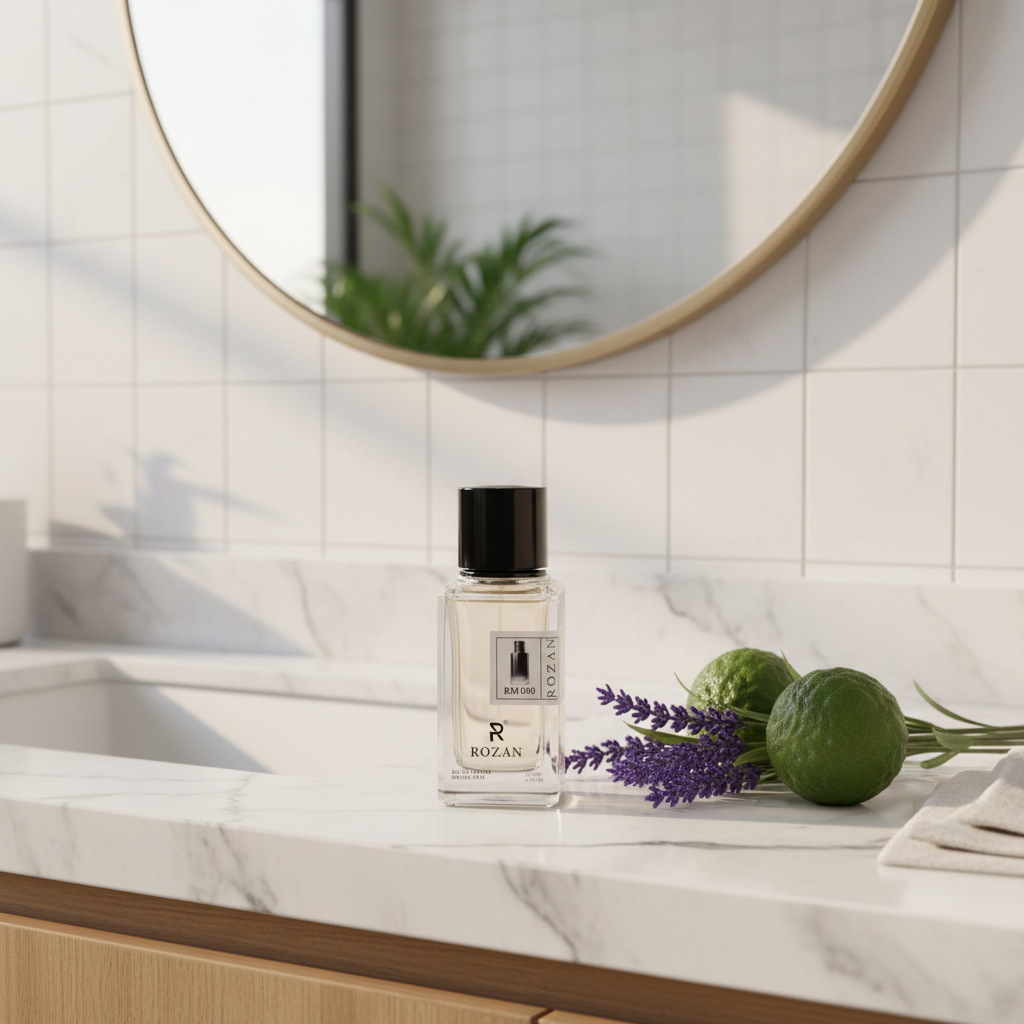 عطر روزان RM 030 للرجال او دي بارفان 100 مل - عطر أروماتك فوجير مستوحى من سوفاج | بخاخ طبيعي يدوم طويلاً | نسخة مستوحاة |