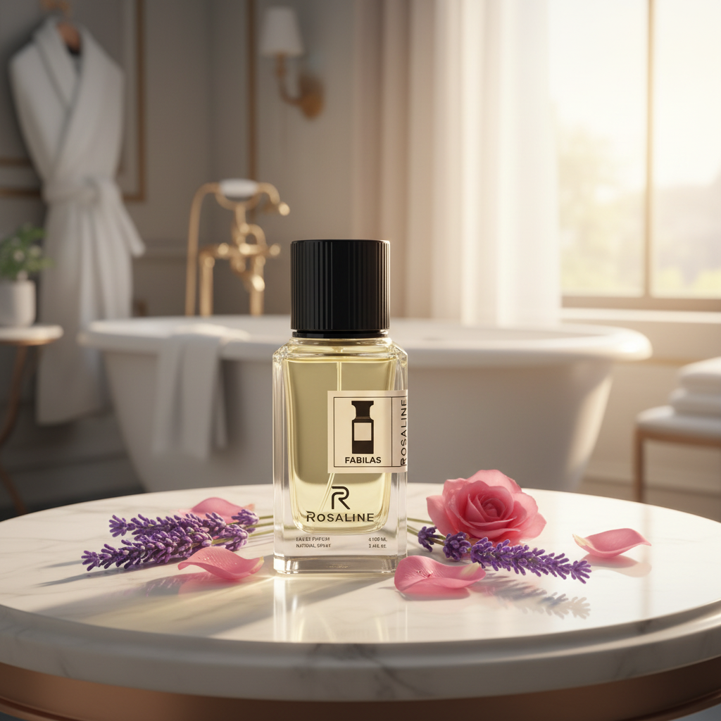 Rosaline Fabilas Eau de Parfum 100ml – Long-Lasting Floral Leather Fragrance for Women | Natural Spray | Inspired Version |