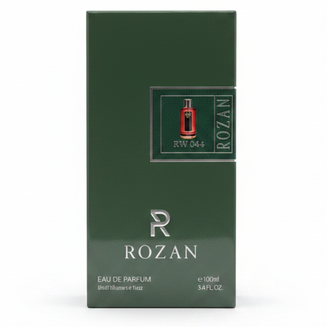 عطر روزان RW 044 أو دو بارفان 100 مل - عطر خشبي تابلي للجنسين | بخاخ طبيعي يدوم طويلاً | للرجال والنساء | نسخة مستوحاة |