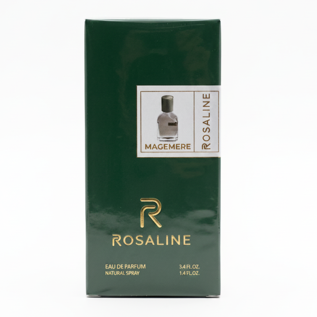 Rosaline Magemere Eau de Parfum 100ml | Bergamot, Rose & Musk | Long-Lasting EDP Natural Spray | Inspired Version |