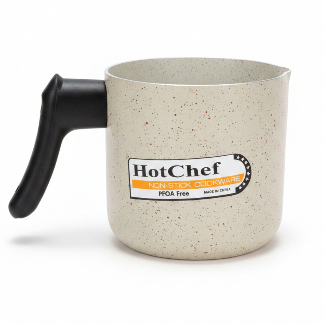 HotChef سخان قهوة بطلاء جرانيت غير لاصق — 12 سم |
