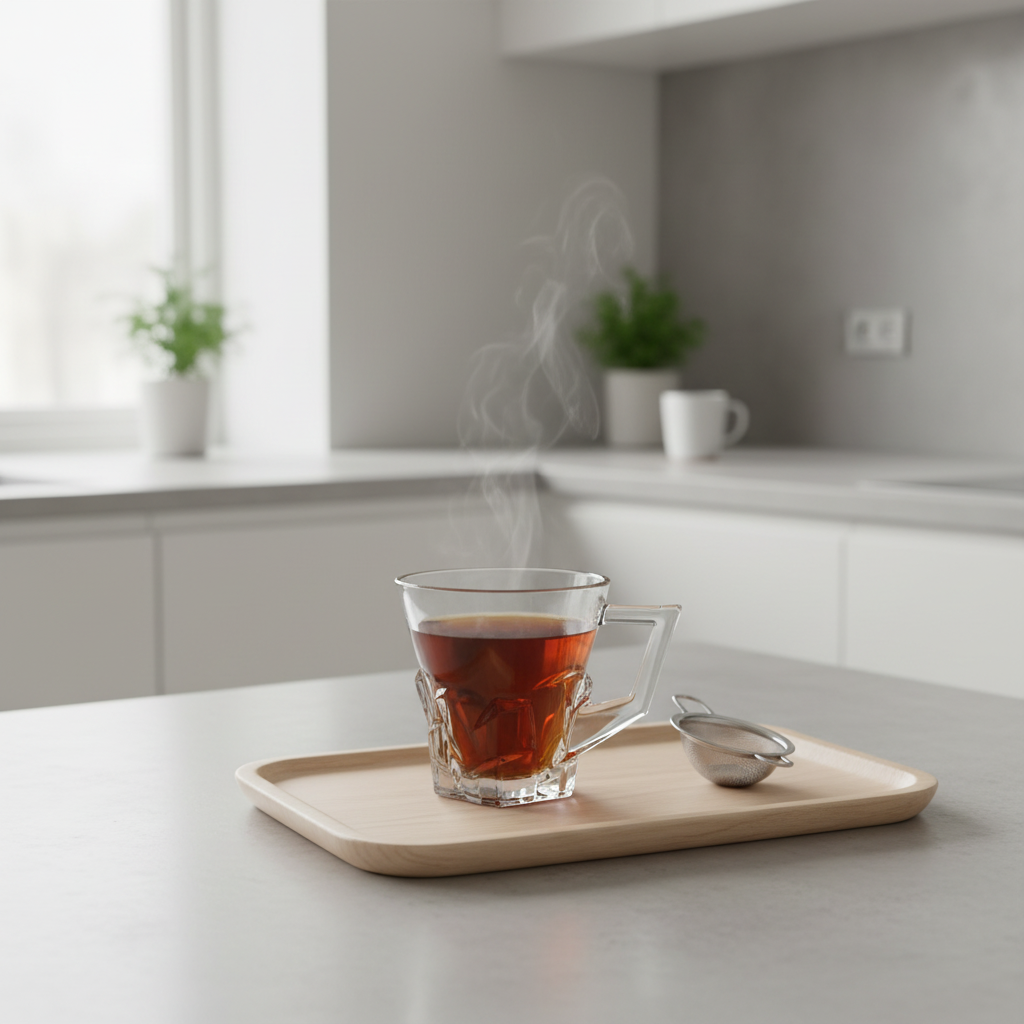 Delisoga Crystal Glass Tea Cup – 155ml