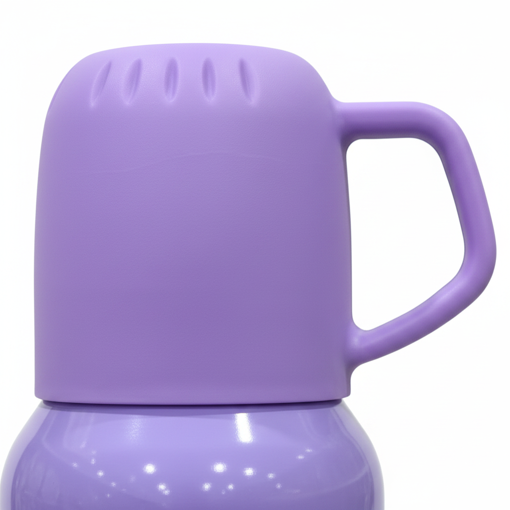 Spanis Home Stainless Steel Vacuum Bottle - 500ml - Lavender / Coral / Light Green / Cream