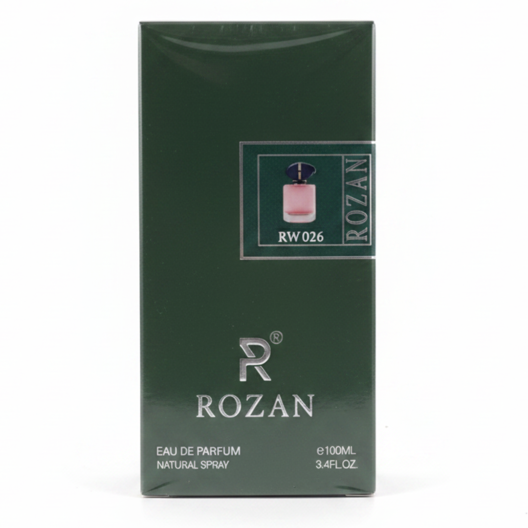 Rozan Eau de Parfum for Women – RW026 | Floral Fragrance with Orange Blossom, Tuberose & Madagascar Vanilla | Natural Spray | 100ml | Inspired Version |