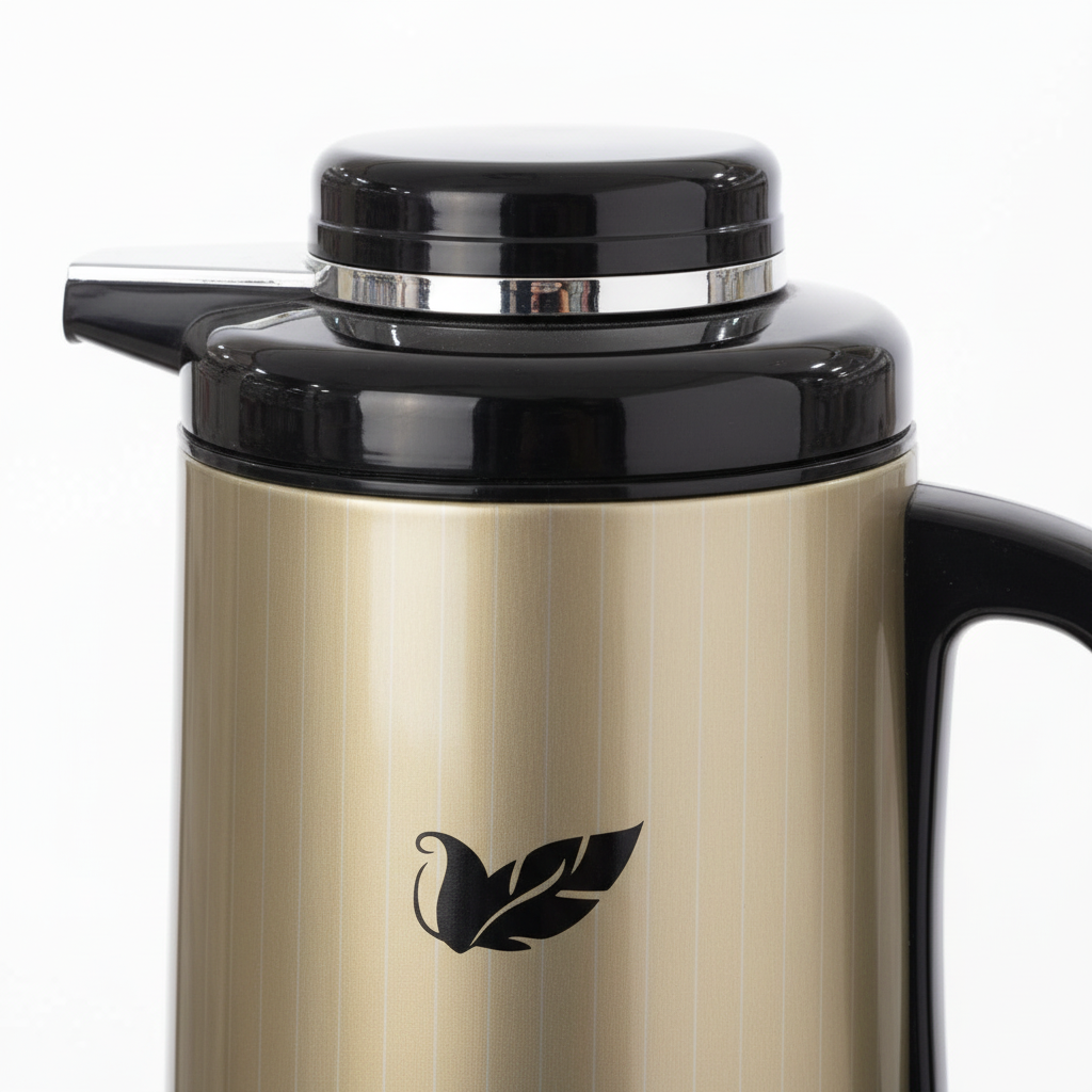 Kitchen Mark Champagne Gold Stainless Steel Vacuum Flask - 1300ml / 1600ml
