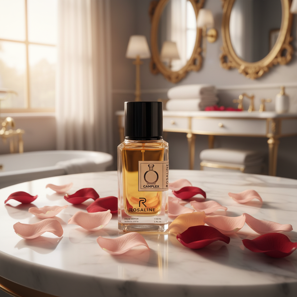 عطر روزالين كامبلكس او دو بارفان 100 مل – عطر العود الزهري الفاخر للنساء | رذاذ طبيعي يدوم طويلاً | نسخة مستوحاة |