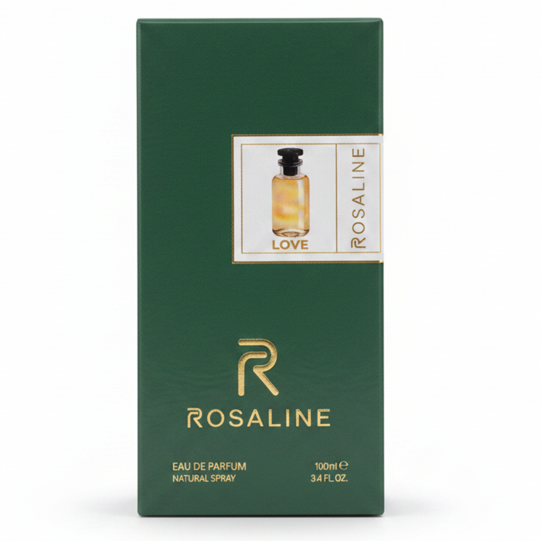 عطر روزالين لوف أو دو بارفان للنساء والرجال | بخاخ عطر فاخر يدوم طويلاً | رائحة الهيل والبرغموت وخشب الأرز | بخاخ طبيعي 100 مل | نسخة مستوحاة |