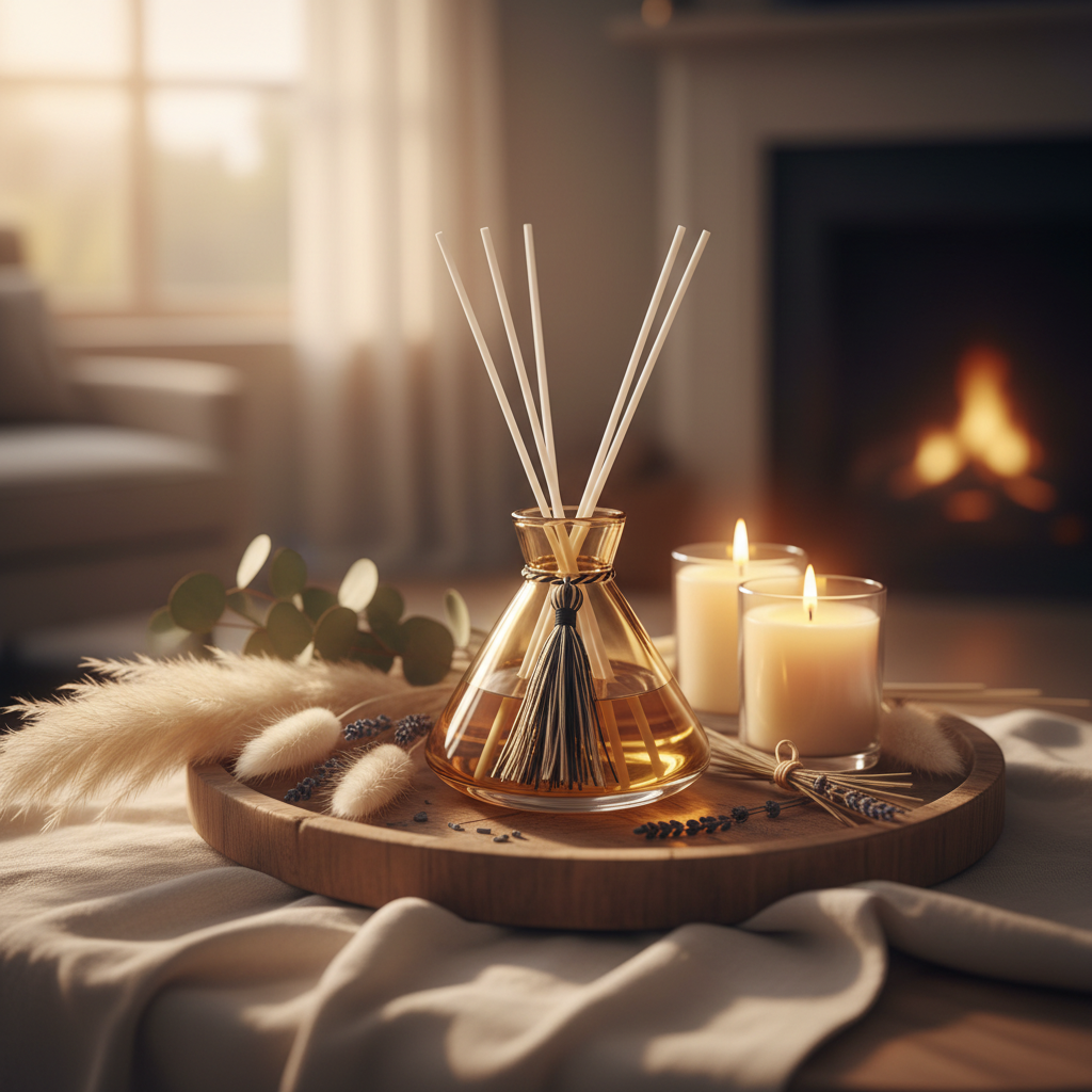 Home Fragrance Amber & Ginger Lily Reed Diffuser 150ml