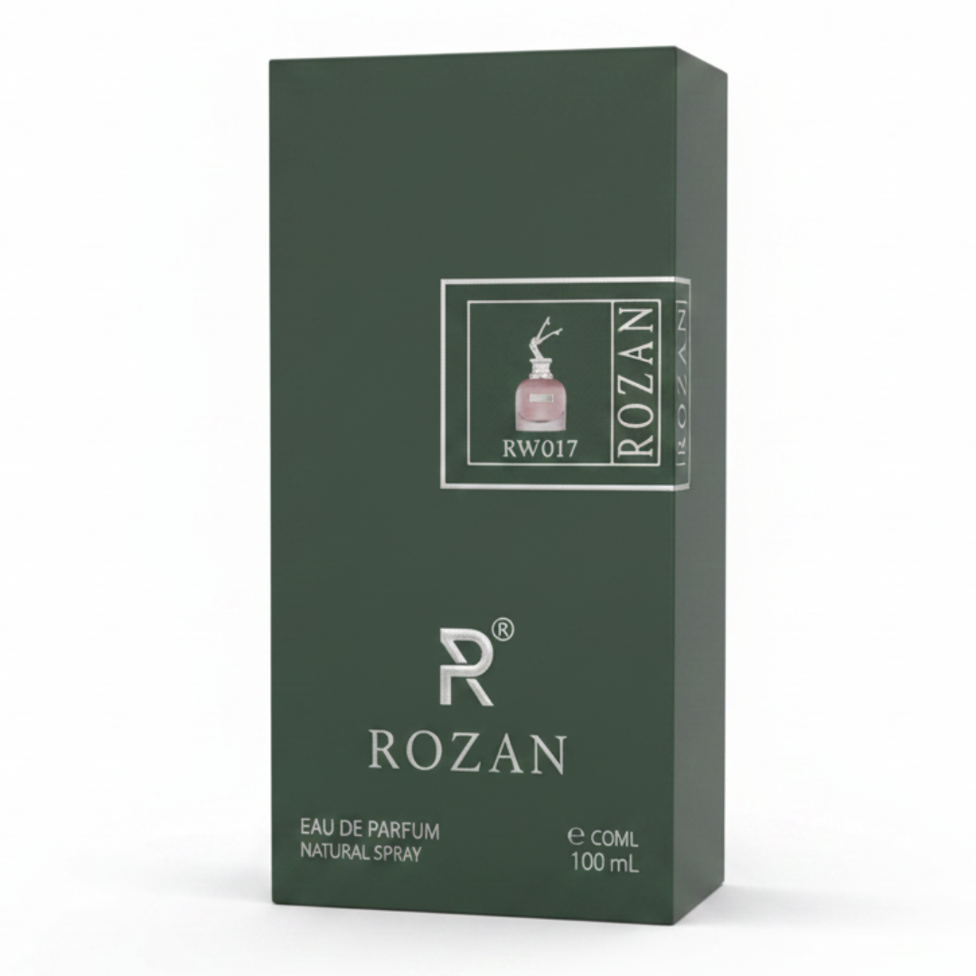 Rozan RW017 Eau de Parfum for Women 100ml – Chypre Floral Fragrance with Blood Orange, Honey & Patchouli | Natural Spray | Inspired Version |
