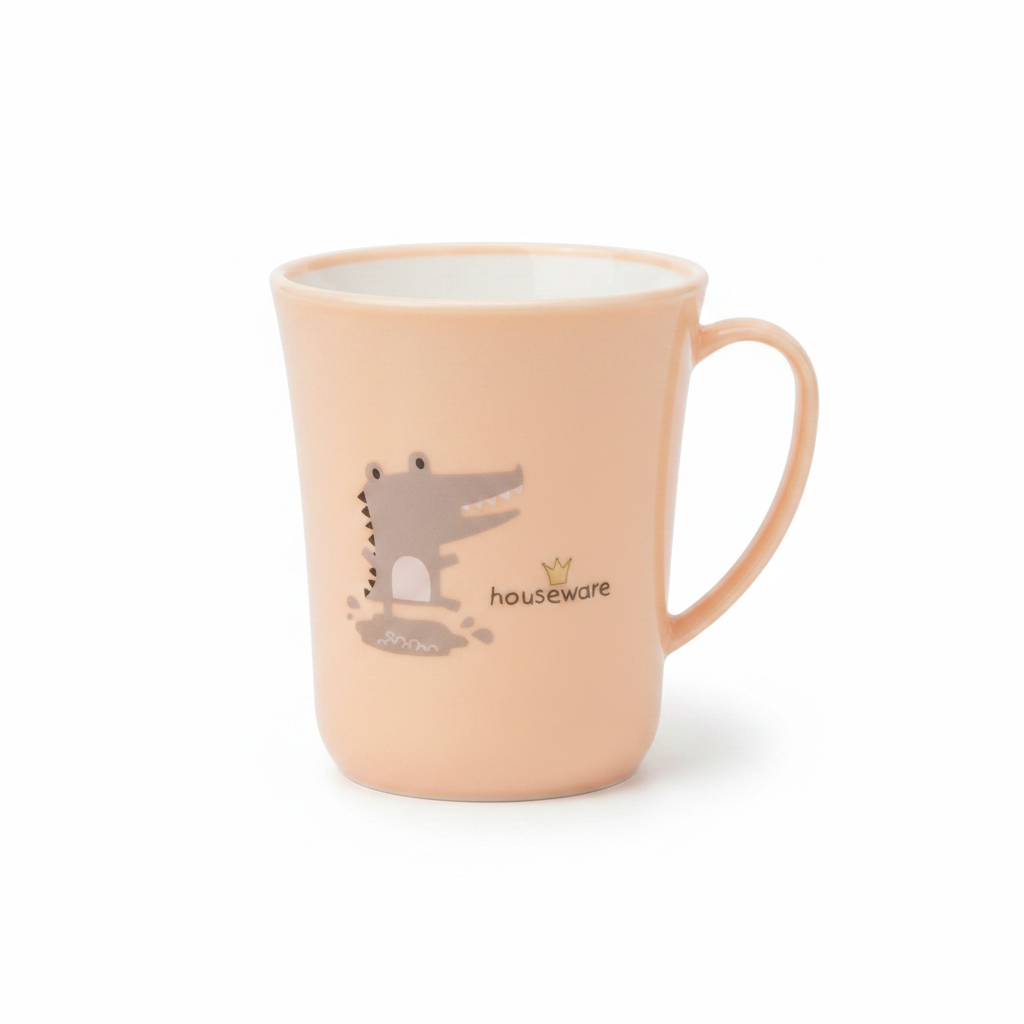 Peach Melamine Mug - 300ml