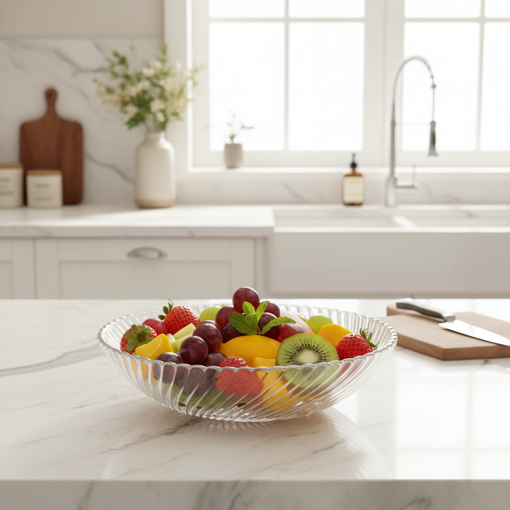 Neo Alpha glass salad bowl 20cm
