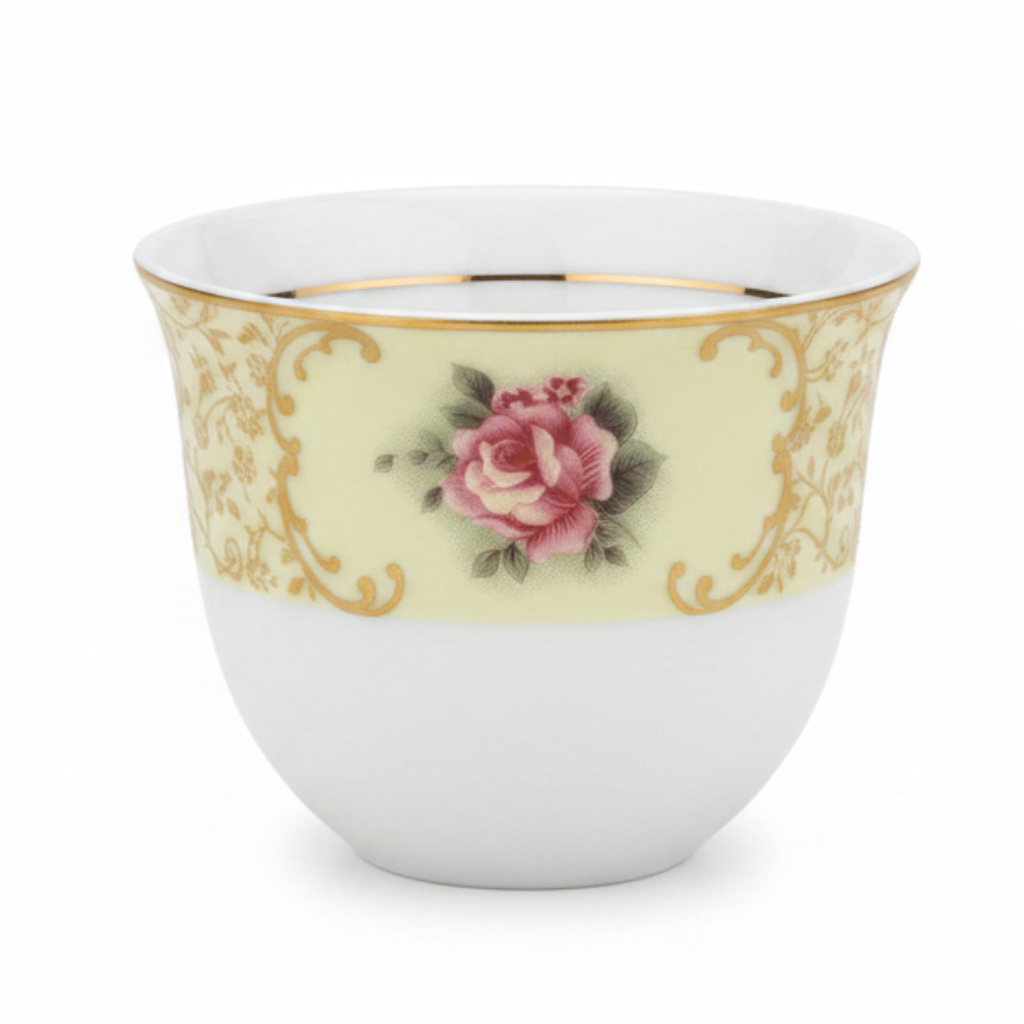 Mayflower 18Pcs Tea & Coffee Set – Yellow Rose