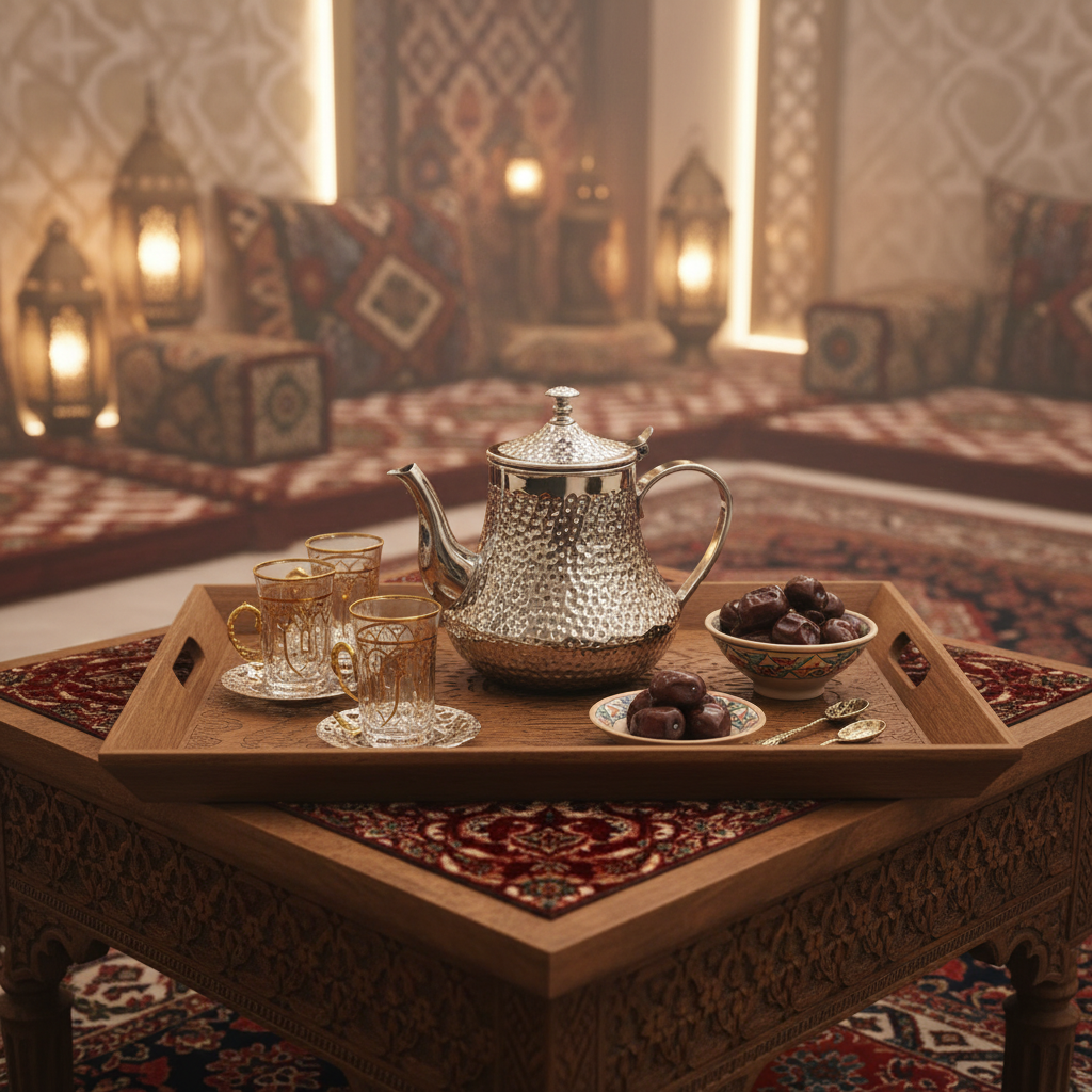 إبريق شاي عربي من الستانلس ستيل الفضي من جيرماكس 1200 مل – لمسة نهائية عاكسة ممتازة
