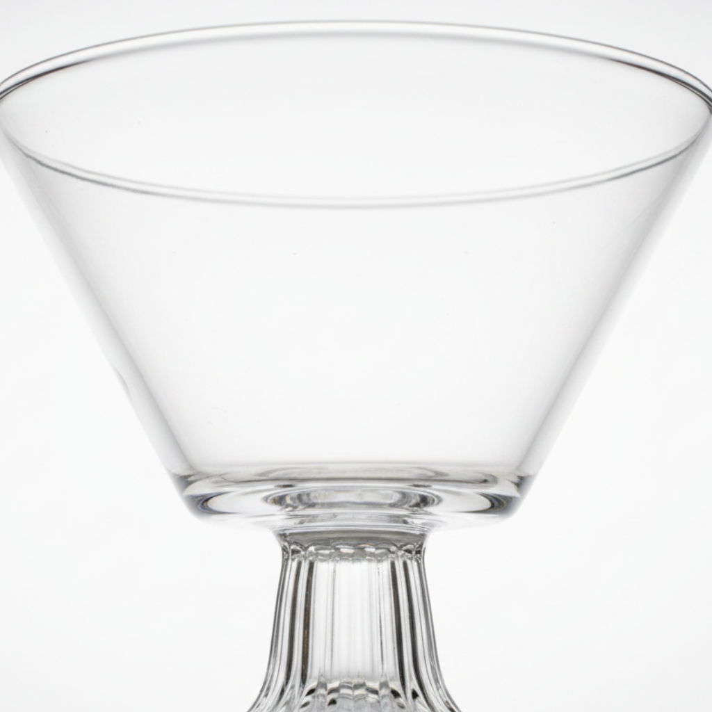 Crystal Glass Footed Candy Bowl - 15×15 cm