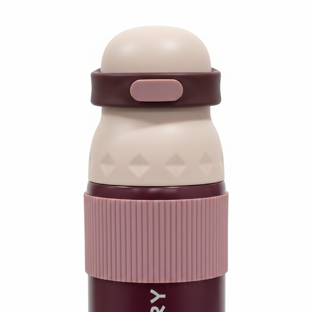 SBC Burgundy Metal Water Bottle – 700ml