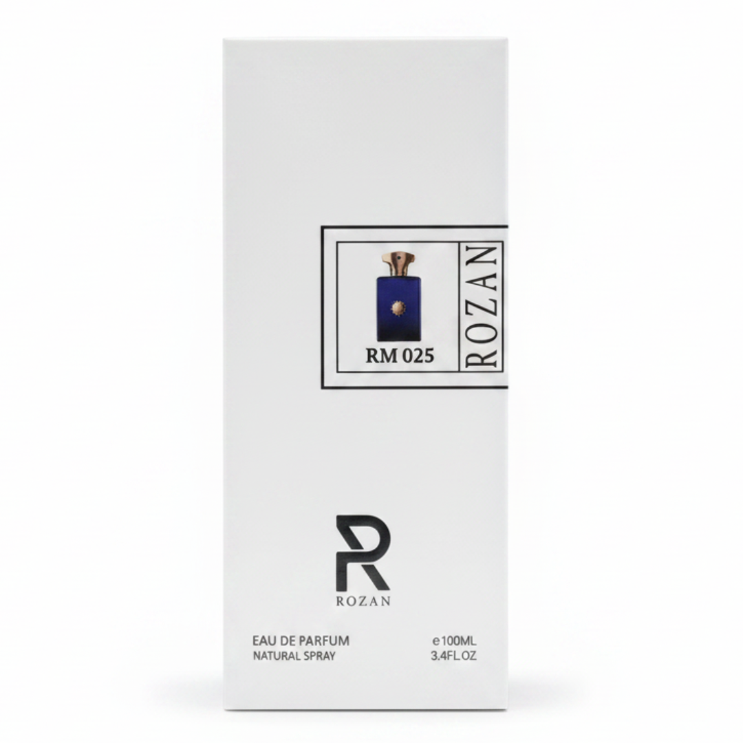Rozan RM 025 Eau de Parfum for Men 100ml – Oriental Woody Fragrance | Natural Spray | Inspired Version |