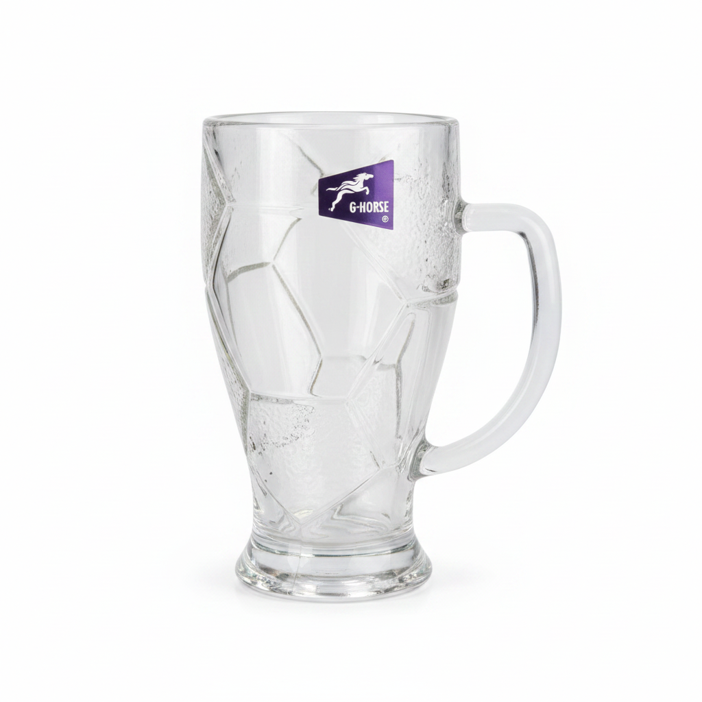 كوب زجاجي شفاف G-Horse - 250 مل
