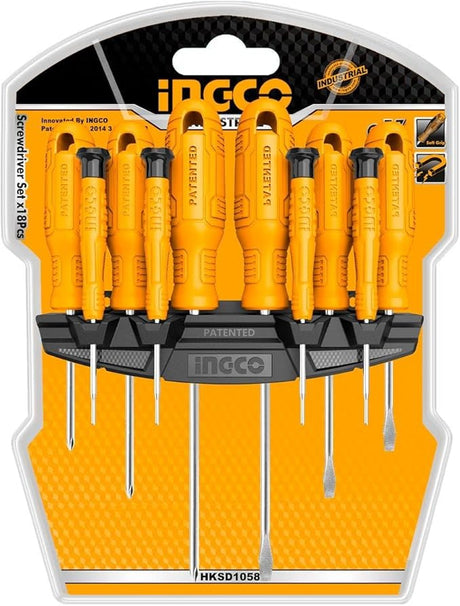 INGCO 10pcs Screwdriver and precision Screwdriver Set - Al Kabayel Discount CentreINGCO 10pcs Screwdriver and precision Screwdriver SetHand ToolsINGCOAl Kabayel Discount Centre