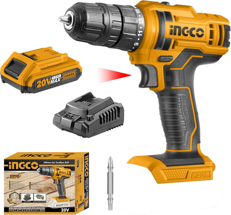 Ingco 12V Cordless Impact Drill, Lithium - Ion Battery Powered, Compact & Efficient Design - Al Kabayel Discount CentreIngco 12V Cordless Impact Drill, Lithium - Ion Battery Powered, Compact & Efficient DesignToolsINGCOAl Kabayel Discount Centre