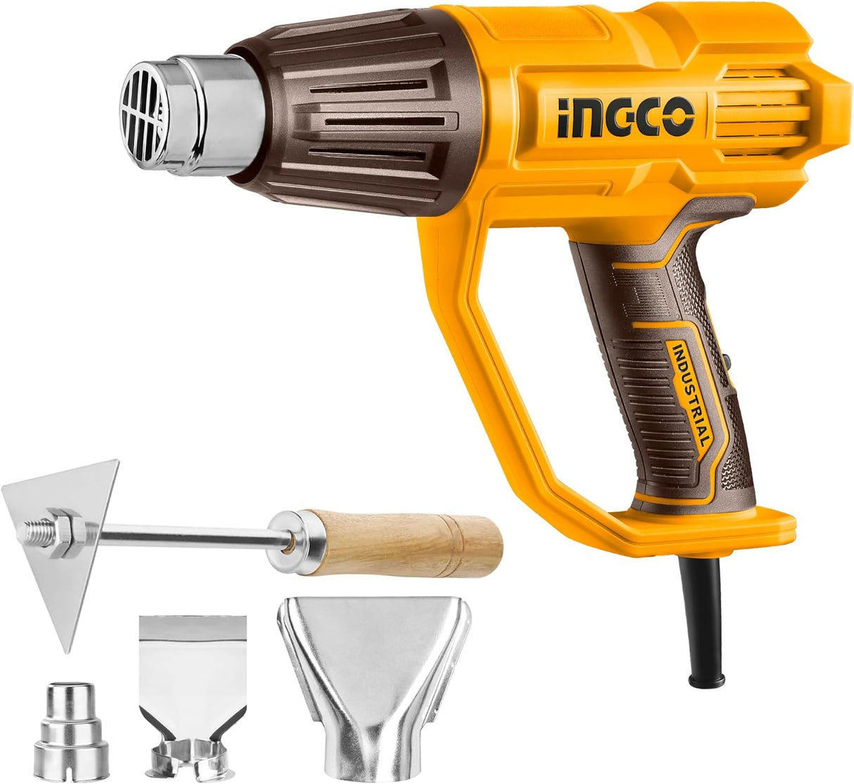 Ingco 2000W Heat Gun for Paint Stripping & Crafting, Dual Temperature Settings, HG200078 - Al Kabayel Discount CentreIngco 2000W Heat Gun for Paint Stripping & Crafting, Dual Temperature Settings, HG200078ToolsINGCOAl Kabayel Discount Centre