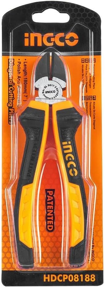 Ingco Diagonal Cutting Pliers 160mm, Sharp Edge for Precision Cutting, HDCP08168 - Al Kabayel Discount CentreIngco Diagonal Cutting Pliers 160mm, Sharp Edge for Precision Cutting, HDCP08168ToolsINGCOAl Kabayel Discount Centre