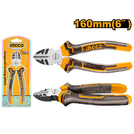 INGCO Diagonal Cutting Pliers 160mm(6") - Al Kabayel Discount CentreINGCO Diagonal Cutting Pliers 160mm(6")Hand ToolsINGCOAl Kabayel Discount Centre