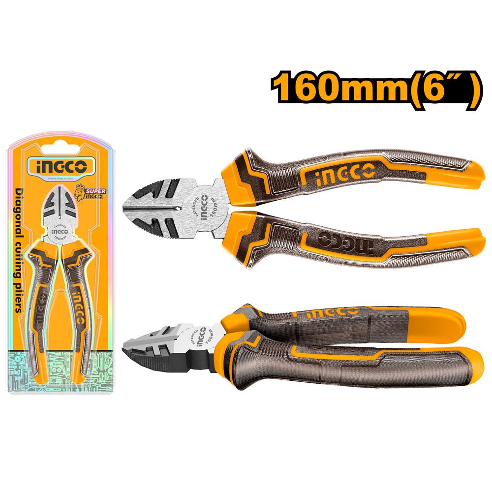 INGCO Diagonal Cutting Pliers 160mm(6") - Al Kabayel Discount CentreINGCO Diagonal Cutting Pliers 160mm(6")Hand ToolsINGCOAl Kabayel Discount Centre