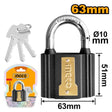 Ingco Iron Padlock 63mm, Durable Rust - Resistant Lock for Indoor & Outdoor Use - Al Kabayel Discount CentreIngco Iron Padlock 63mm, Durable Rust - Resistant Lock for Indoor & Outdoor UseToolsINGCOAl Kabayel Discount Centre