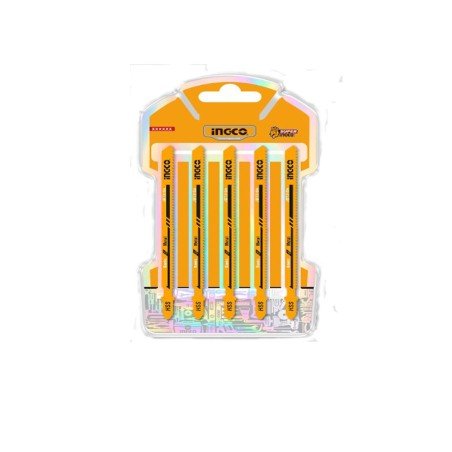 Ingco Jig Saw Blade Set 5 - Piece, High Carbon Steel for Wood & Metal Cutting - Al Kabayel Discount CentreIngco Jig Saw Blade Set 5 - Piece, High Carbon Steel for Wood & Metal CuttingToolsINGCOAl Kabayel Discount Centre