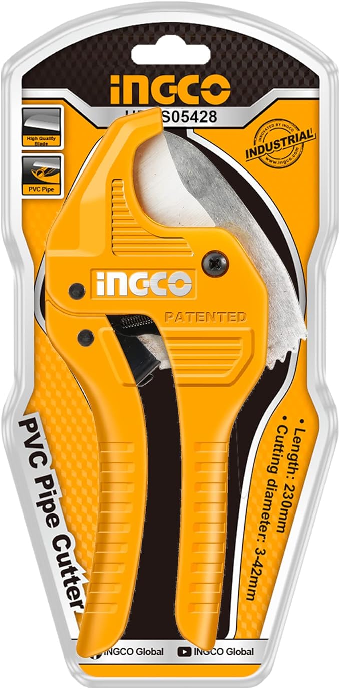 INGCO PVC Pipe Cutter, 3 - 42mm - Al Kabayel Discount CentreINGCO PVC Pipe Cutter, 3 - 42mmHand ToolsINGCOAl Kabayel Discount Centre