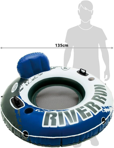 Intex 58825 River Run 1 Inflatable Swmming Tube - (135CM) - Blue&White - Al Kabayel Discount CentreIntex 58825 River Run 1 Inflatable Swmming Tube - (135CM) - Blue&WhitePools & waterplay toysINTEXAl Kabayel Discount Centre