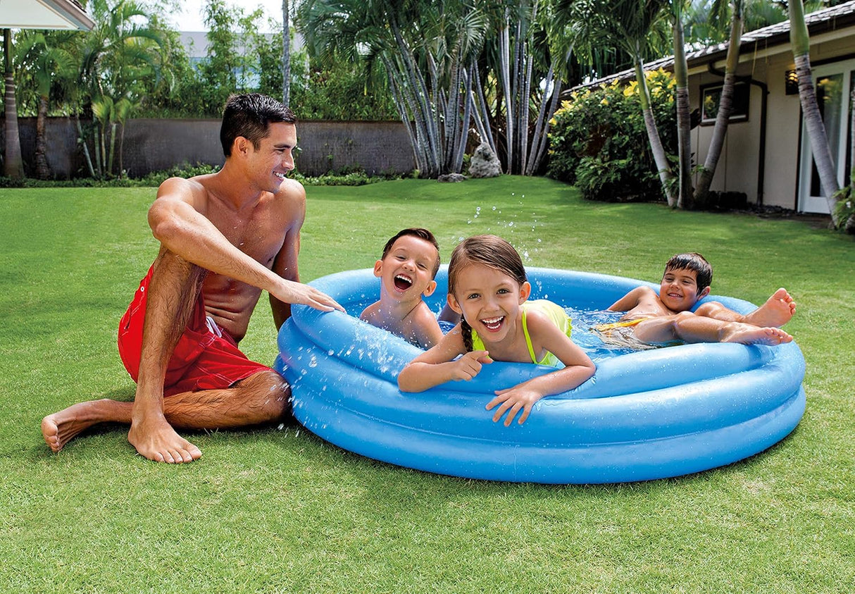 Intex Crystal Blue Inflatable Kids Pool 58" x 13" - Al Kabayel Discount CentreIntex Crystal Blue Inflatable Kids Pool 58" x 13"Pools & waterplay toysINTEXAl Kabayel Discount Centre