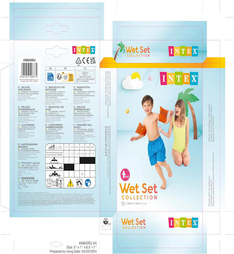 Intex Deluxe Swimming Arm Bands 2 pieces Orange, 58642, 58642EU - 23X15CM - Ages 3+6 - Al Kabayel Discount CentreIntex Deluxe Swimming Arm Bands 2 pieces Orange, 58642, 58642EU - 23X15CM - Ages 3+6Pools & waterplay toysINTEXAl Kabayel Discount Centre
