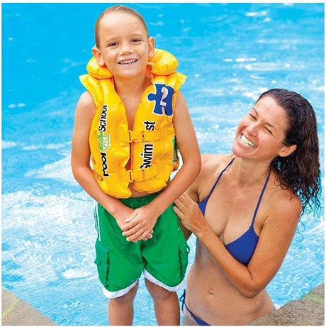 Intex Deluxe Swimming Pool Vest - 58671 - (50X47CM)Ages 3 - Yellow - Al Kabayel Discount CentreIntex Deluxe Swimming Pool Vest - 58671 - (50X47CM)Ages 3 - YellowPools & waterplay toysINTEXAl Kabayel Discount Centre
