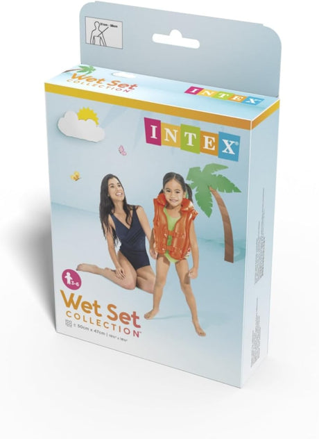 Intex Deluxe Swimming Pool Vest - 58671 - (50X47CM)Ages 3+6 - Orange - Al Kabayel Discount CentreIntex Deluxe Swimming Pool Vest - 58671 - (50X47CM)Ages 3+6 - OrangePools & waterplay toysINTEXAl Kabayel Discount Centre