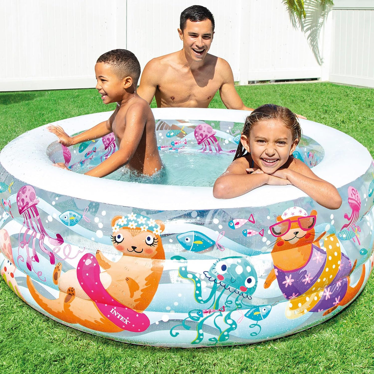 Intex Inflatable Aquarium Swimming Pool - 58480 - 152X56CM - Ages 6+ - Al Kabayel Discount CentreIntex Inflatable Aquarium Swimming Pool - 58480 - 152X56CM - Ages 6+Pools & waterplay toysINTEXAl Kabayel Discount Centre